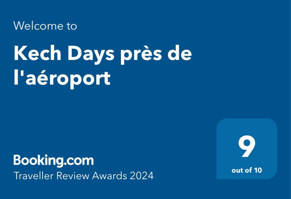 Kechdays, Apartment Near Airport Marrakesh Ngoại thất bức ảnh